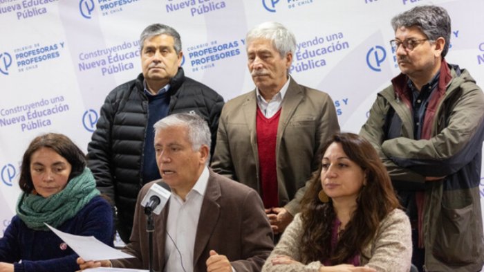 Colegio de Profesores rechaza propuesta del Mineduc y anuncia paro indefinido desde este martes