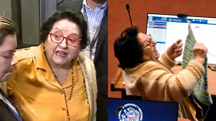 María Luisa Cordero reapareció en el Congreso pese a desafuero: 