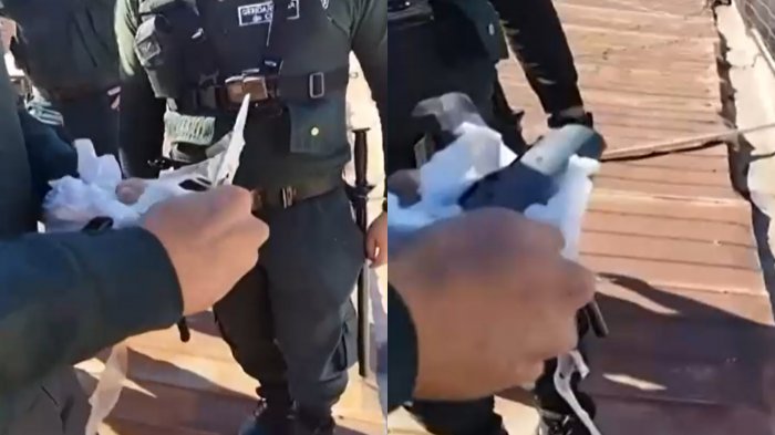 Lanzan arma cargada al interior de cárcel de Los Andes: Encontraron hasta 5 municiones sin detonar