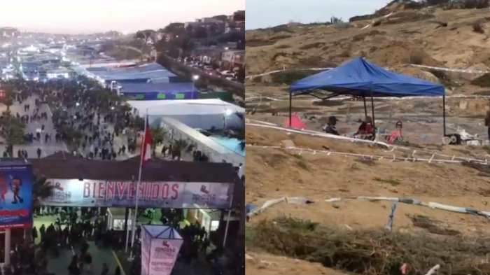 Familias empiezan a guardar sus puestos en Fiesta de La Pampilla a dos semanas del inicio