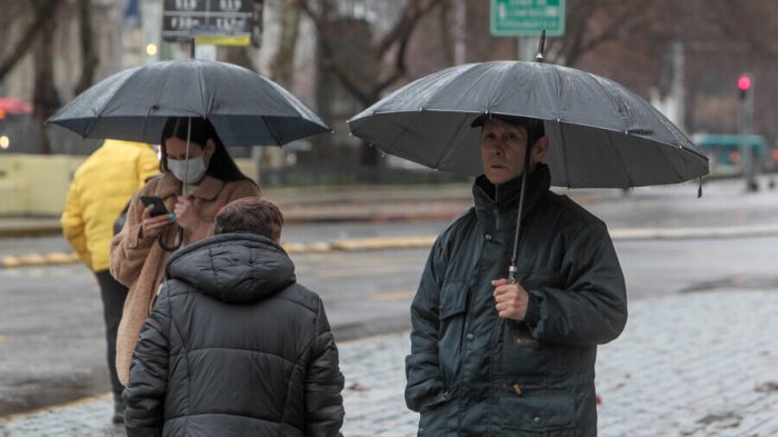 No para: Revisa hasta cuándo lloverá en Santiago y cómo estará el fin de semana