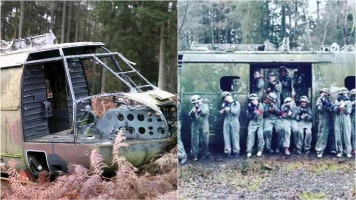 Helicóptero usado en dictadura fue hallado en parque de juegos en Reino Unido: 