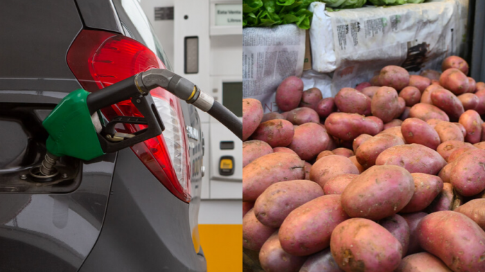 Gasolina y papa más caras: Los productos que subieron y bajaron en el IPC de agosto