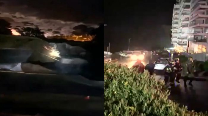 Inminente riesgo de derrumbe: Evacúan edificio por nuevo socavón en sector de dunas en Reñaca