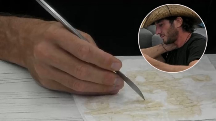 Fede sorprendió con talento oculto en Gran Hermano al dibujar con café