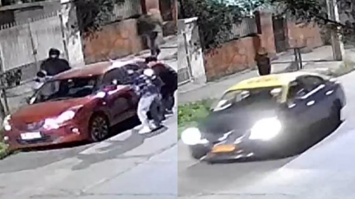 Violento robo armado a mujer en Cerrillos: Delincuentes habrían sido trasladados por un taxi
