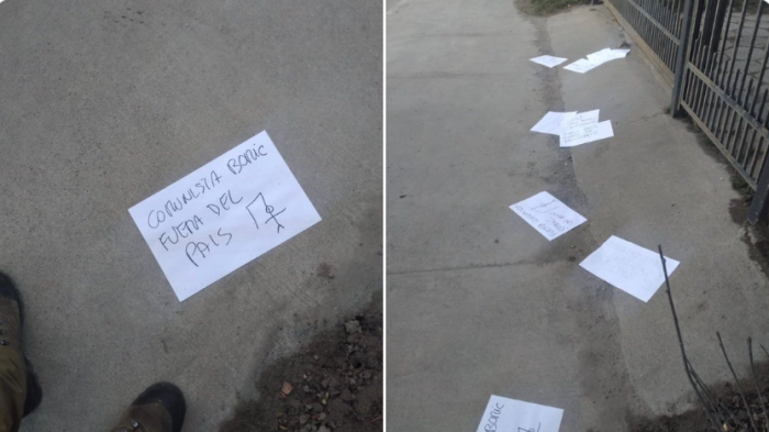 Pdte. Boric acusa que grupo de ultraderecha lanzó panfletos con amenazas en casa de sus padres