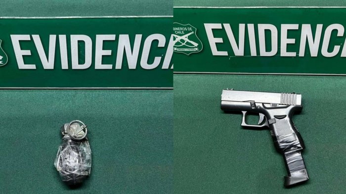 Menor que portaba granada en fonda de Alto Hospicio quedó en internación provisoria