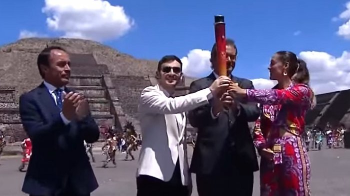 De Teotihuacán a Santiago 2023: Así fue la ceremonia en la que se encendió el Fuego Panamericano