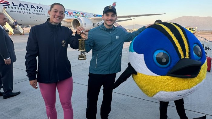 Fuego Panamericano llegó a Chile: Revisa las ciudades por las que pasará la antorcha