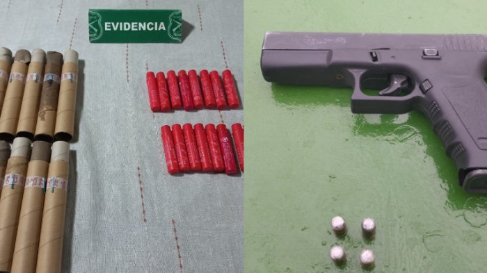 Carabineros realizan masiva incautación a hinchas de Colo Colo que iban al Estadio Monumental