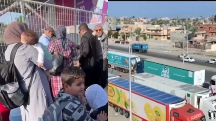 Israel bloquea pasos para entrar y salir de Gaza: Camiones con ayuda humanitaria esperan su respuesta