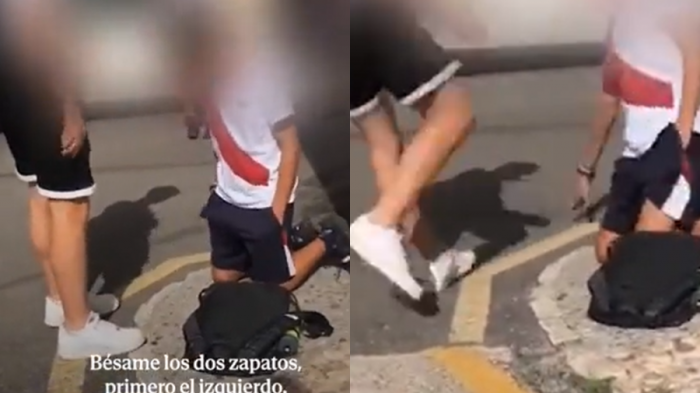 Impactante caso de bullying: Niño fue obligado a besar los zapatos de compañero de curso en España