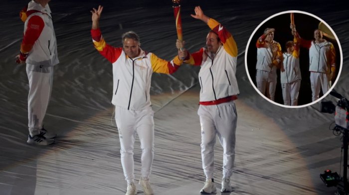 Massú, González y una histórica Lucy López encendieron el pebetero con la llama Panamericana en Santiago 2023