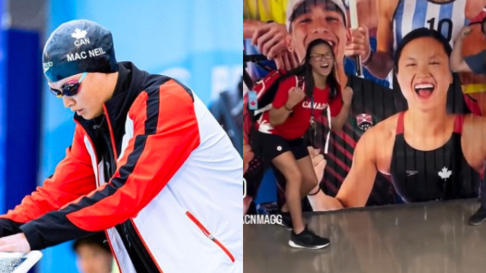 Campeona olímpica se emociona tras verse en mural de Santiago 2023: 