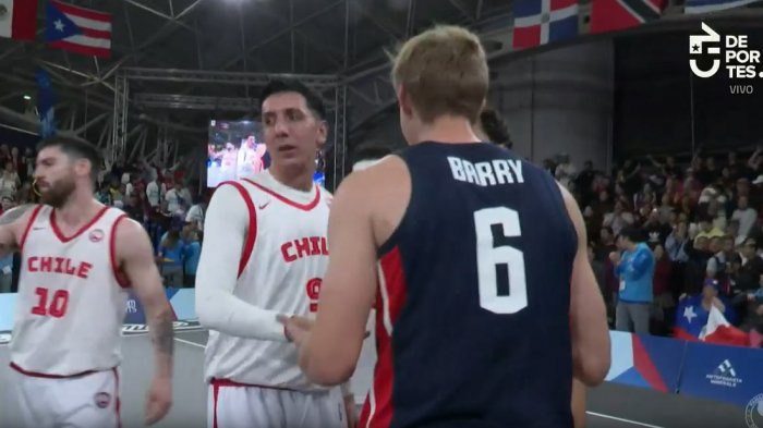 Chile se quedó con la Plata tras notable actuación en Básquetbol 3x3 Masculino en los Panamericanos 2023