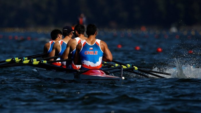 ¡Dulce victoria! Chile consiguió medalla de plata en remos en Santiago 2023