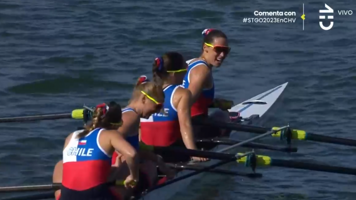 Chile sigue sumando oros: Equipo de remo femenino logró primer lugar en Panamericanos 2023