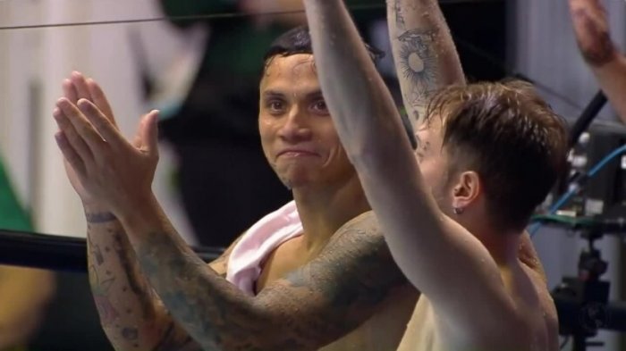 Diego Carquín y Donato Neglia obtuvieron el 6° lugar en competencia de Clavados sincronizado en Santiago 2023