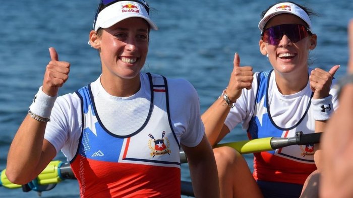 Mellizas Abraham siguen su buena racha: Remeristas ganaron plata en los Panamericanos 2023