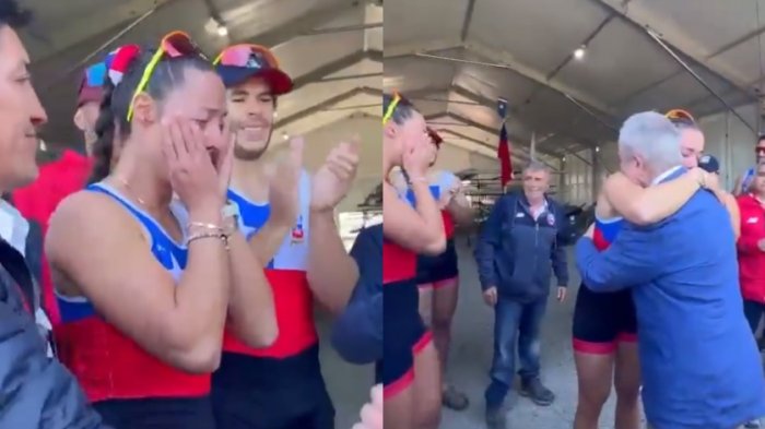 ¡HISTÓRICAS! Mellizas Abraham se emocionaron hasta las lágrimas tras lograr récord en Santiago 2023