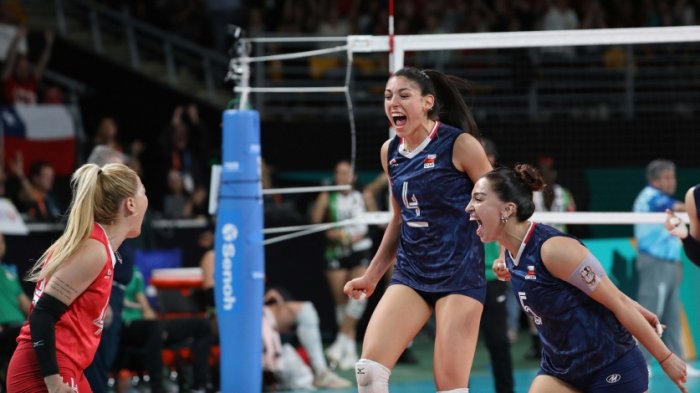 ¡Triunfazo! Chile derrotó a Cuba en el vóley femenino de los Juegos Panamericanos 2023