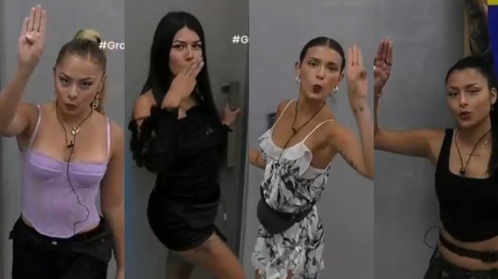¿Qué significa? Jugadoras de Gran Hermano sorprendieron con llamativo gesto durante votaciones