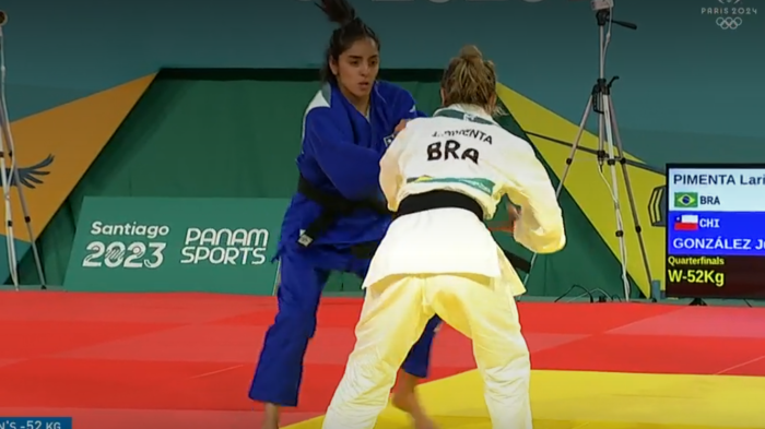 Judith González cayó en disputado combate por los cuartos de final del judo