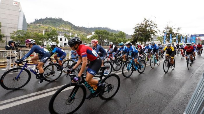 Catalina Soto terminó entre las diez mejores del ciclismo ruta de los Panamericanos 2023