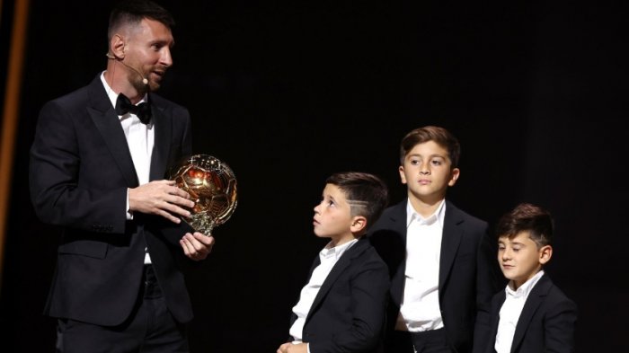 Messi superó a Haaland y Mbappé y se quedó con su octavo Balón de Oro