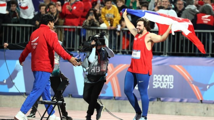 Lanzamiento dorado: Lucas Nervi le entregó un oro al Team Chile en el atletismo de Santiago 2023