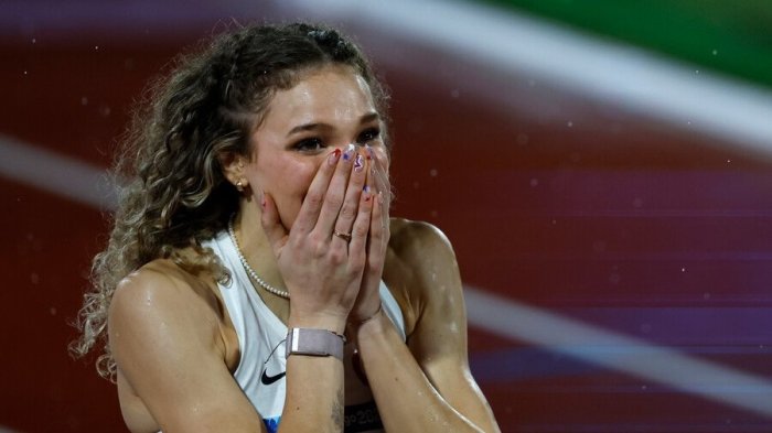 La reflexión de Martina Weil tras ganar en los 400 metros: 