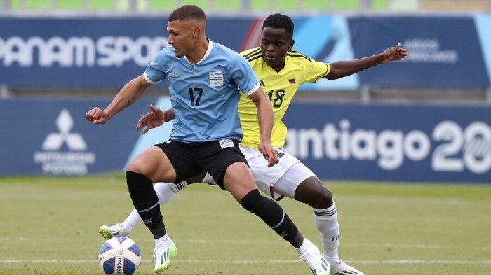 Uruguay se impuso a Colombia en penales y quedó quinto en el fútbol masculino de los Panamericanos 2023
