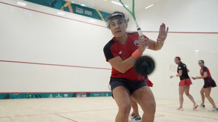 Giselle Delgado y Ana María Pinto brillan en el squash y le entregan un nuevo bronce al Team Chile