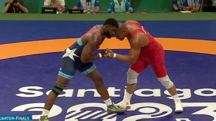 Yasmani Acosta cayó ante su contrincante cubano en los Panamericanos y ahora va por el repechaje