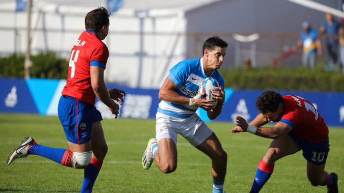 Chile sumó nueva plata en el rugby 7 de los Panamericanos 2023 tras caer ante Argentina