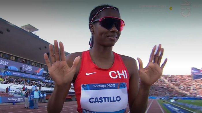 Berdine Castillo culminó en un meritorio quinto puesto en la final de los 800 metros de Santiago 2023