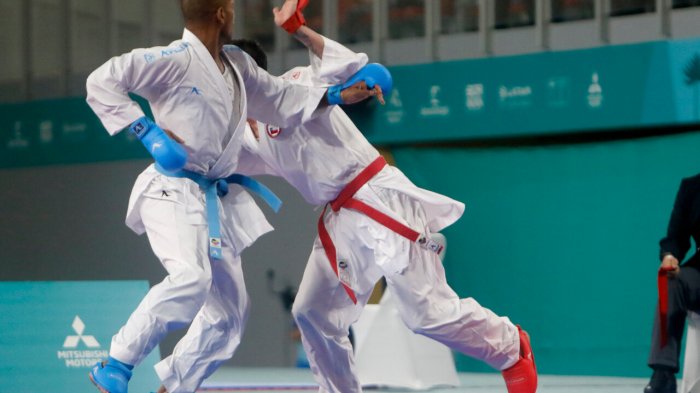 ¡Estuvo a punto! Tomás Freire obtiene plata en karate tras reñido combate en los Panamericanos