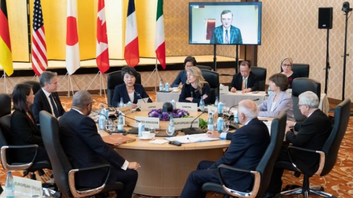 G7 pide pausa humanitaria ante los ataques de Israel en Gaza