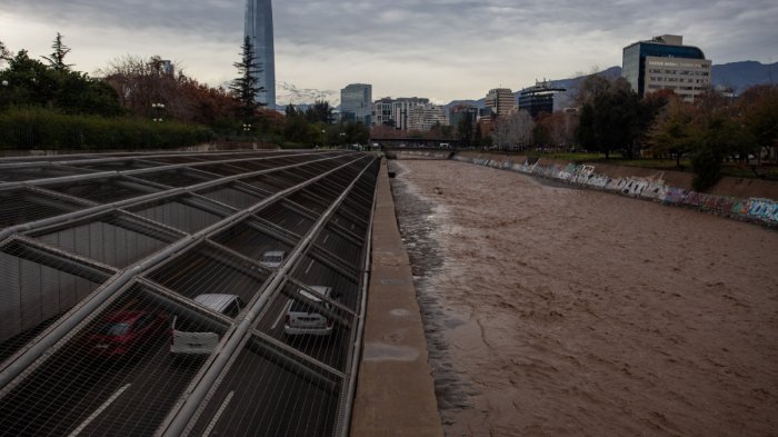 Alerta Temprana Preventiva en la RM por turbiedad en los cauces de los ríos Maipo y Mapocho