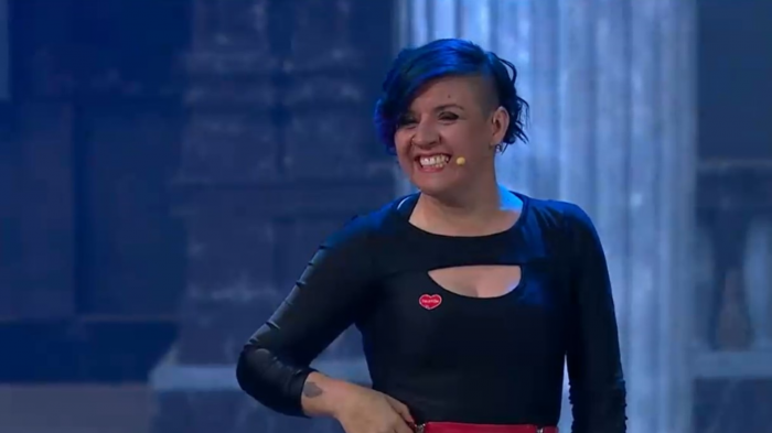 Humorista Lady Garfia sorprendió con rutina sin censura en la Teletón 2023