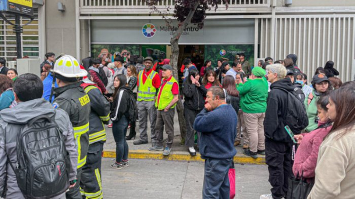 Detienen a universitario por detonar bombas de ruido en malls de Concepción