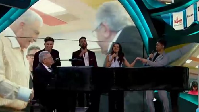 ¡No quiso estar ausente! Valentín Trujillo realiza emocionante presentación en Teletón 2023