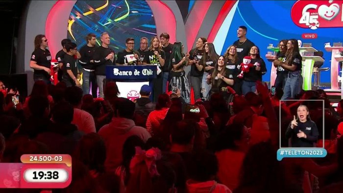 ¡Aproximándose a la mitad de la meta! Este es el nuevo cómputo de la Teletón 2023