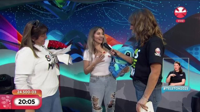 ¡Subastaron su ropa! Mamá de Marcianeke y de artistas urbanos sorprendieron en la Teletón 2023