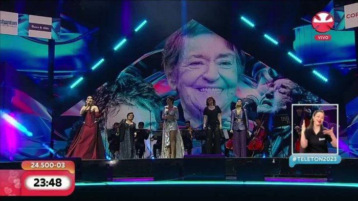 ¡Incomparables! El emotivo homenaje a Cecilia Pantoja en la Teletón 2023