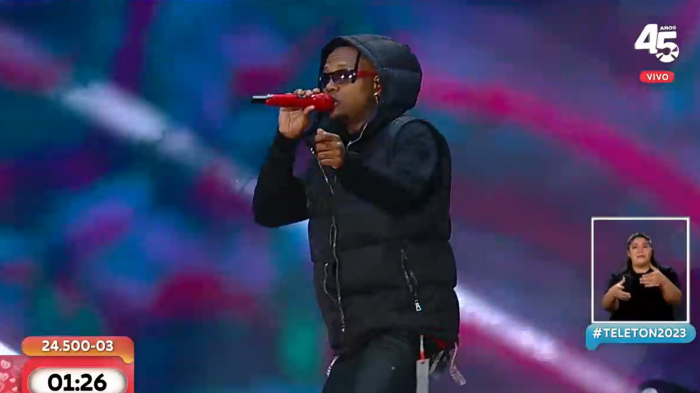 Polimá Westcoast encendió el cierre de la Teletón 2023 a pocos minutos de su término