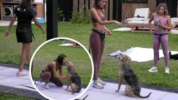 Bigote y Coni se lucieron con sus nuevos trucos para el público de Gran Hermano