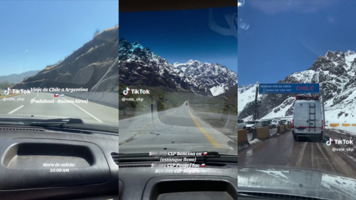 Recorrió 1.400 kms: Chilena sacó cálculos y reveló cuánto sale un viaje en auto a Buenos Aires ida y vuelta