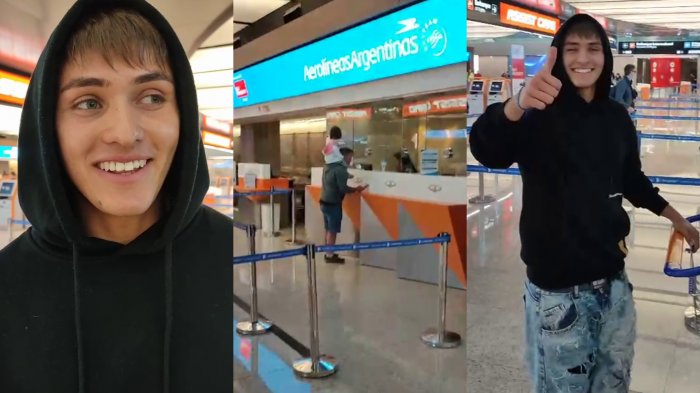 ¡Otra vez! Hans no podrá viajar a Chile y actualizó su situación desde aeropuerto de Argentina